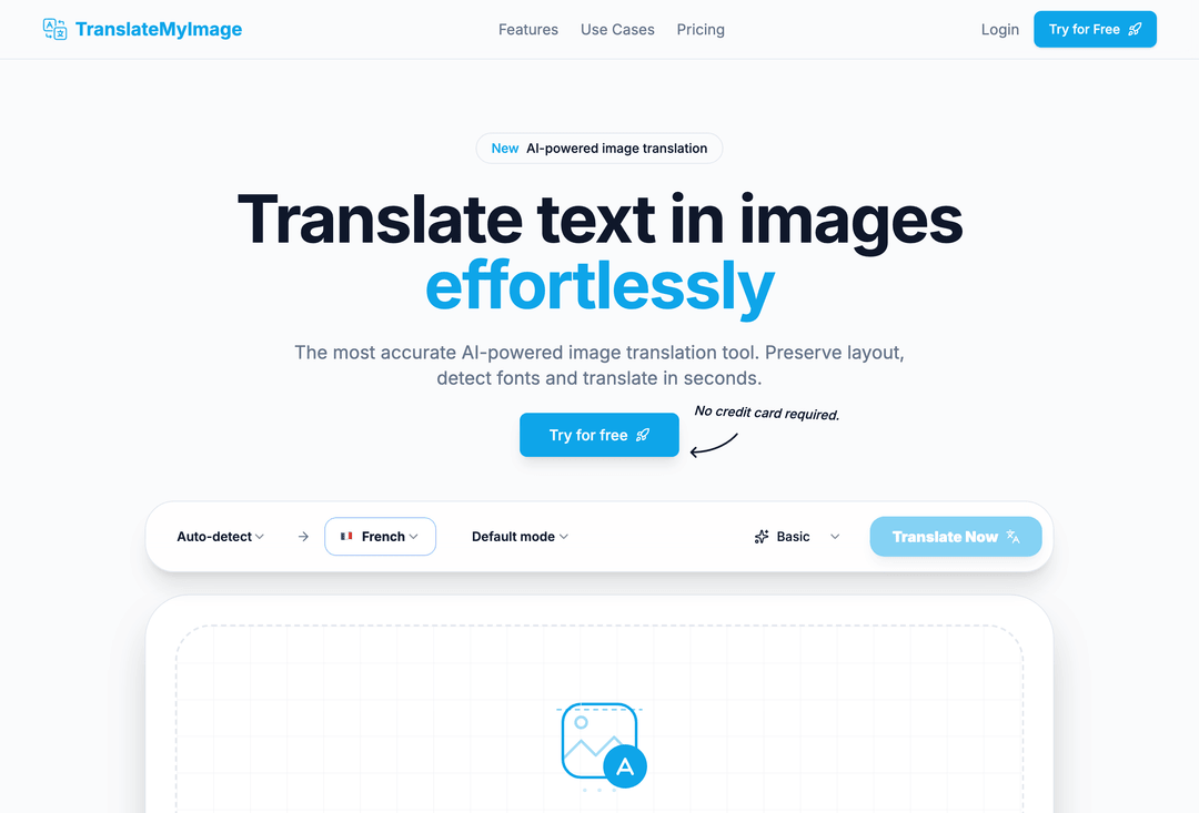 TranslateMyImage